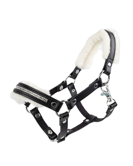 My Hobby Horse - Grime med plys og sten - Sort